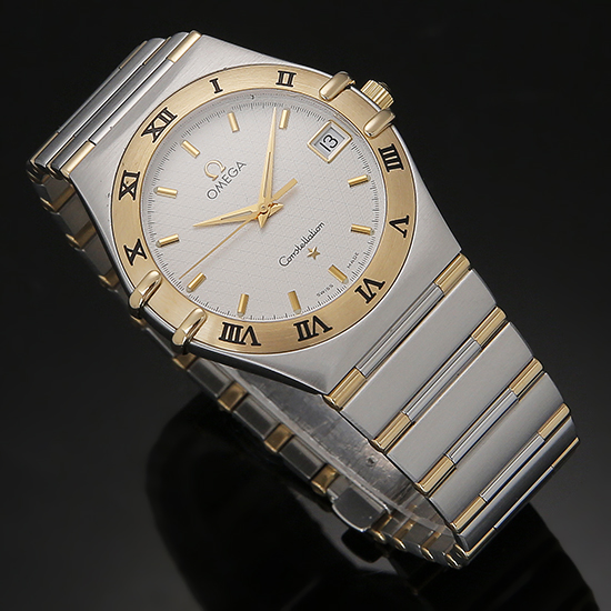 OMEGA(USED)컨스틸레이션 콤비 하프바