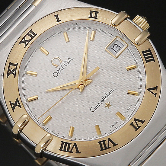 OMEGA(USED)컨스틸레이션 콤비 하프바