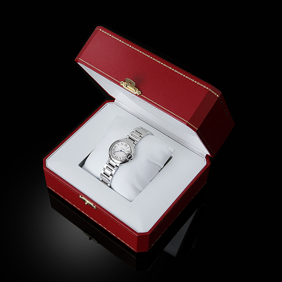 CARTIER(USED)발롱블루 스틸 28