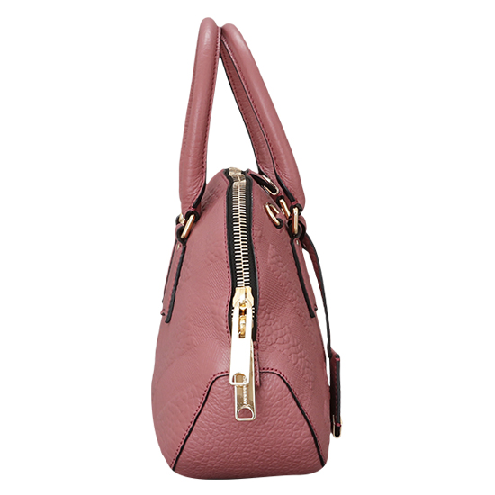 BURBERRY(USED)핑크 레더 오차드백