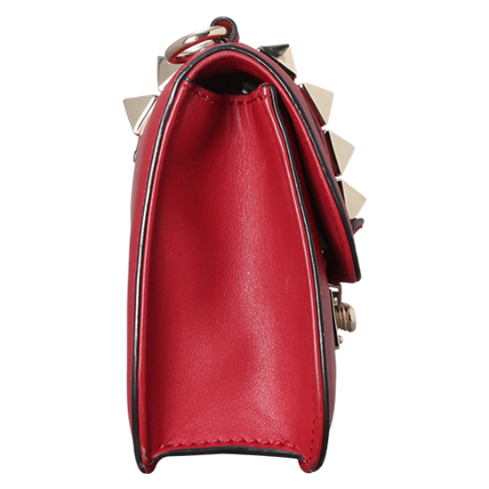 VALENTINO(USED)락스터드 레드 스몰 숄더백
