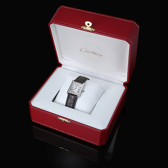 CARTIER(USED) 탱크솔로 스틸 스몰
