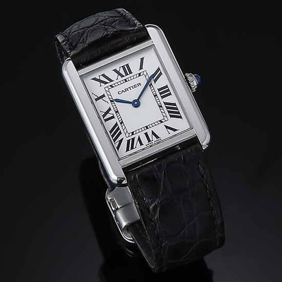 CARTIER(USED) 탱크솔로 스틸 스몰