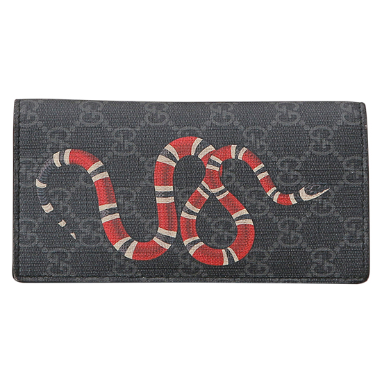 GUCCI(USED) 구찌 PVC 스테이크 장지갑