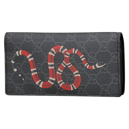 GUCCI(USED) 구찌 PVC 스테이크 장지갑