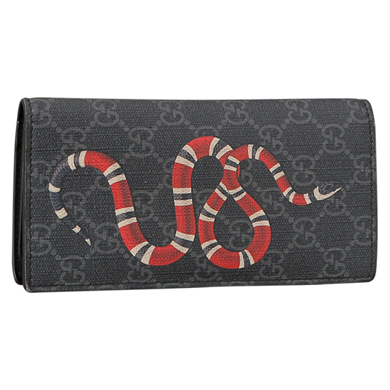 GUCCI(USED) 구찌 PVC 스테이크 장지갑