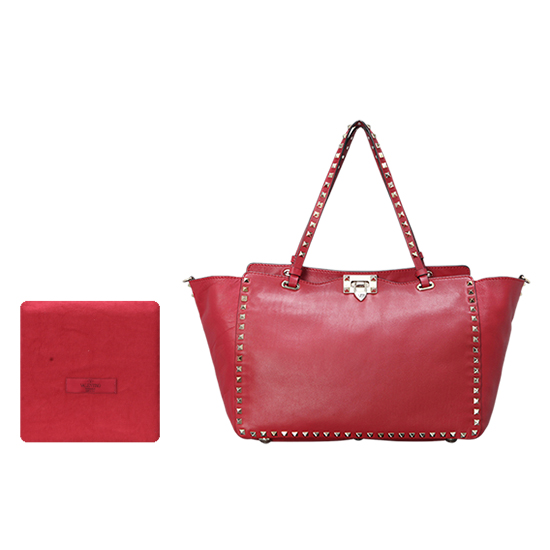 VALENTINO(USED)락스터드 미듐 투웨이 숄더백