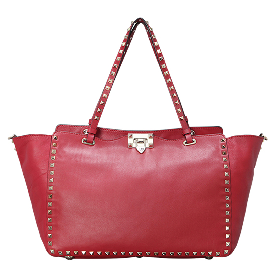 VALENTINO(USED)락스터드 미듐 투웨이 숄더백