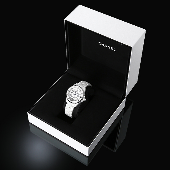 CHANEL(USED) 샤넬 J12 화이트 세라믹 H0968
