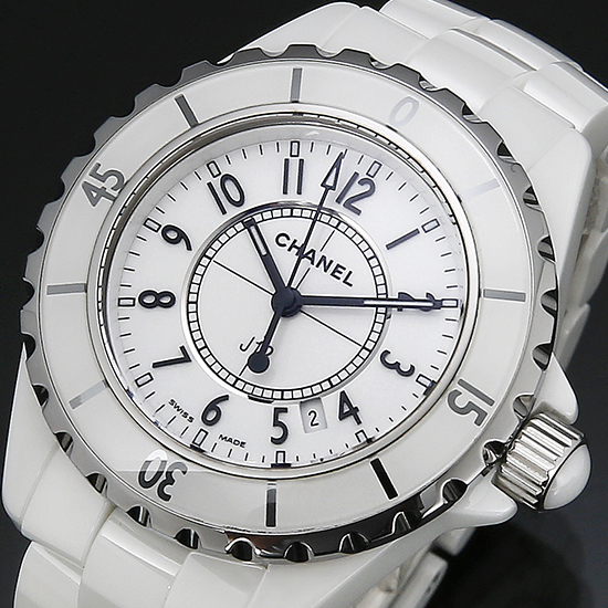 CHANEL(USED) 샤넬 J12 화이트 세라믹 H0968