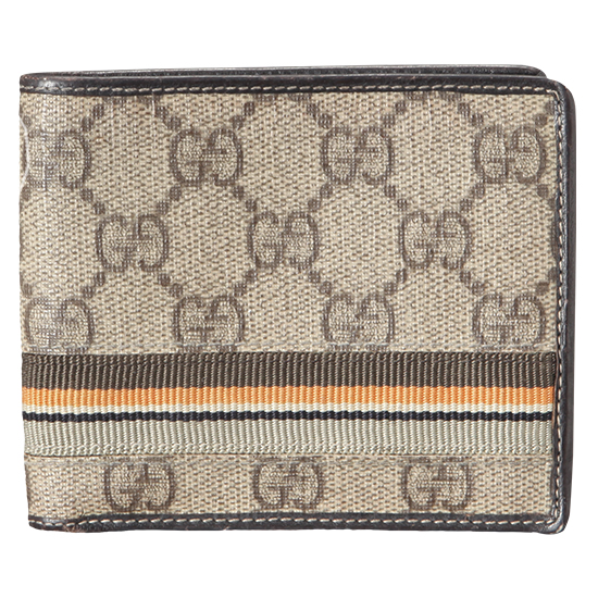 GUCCI(USED) 구찌  GG로고 PVC 반지갑
