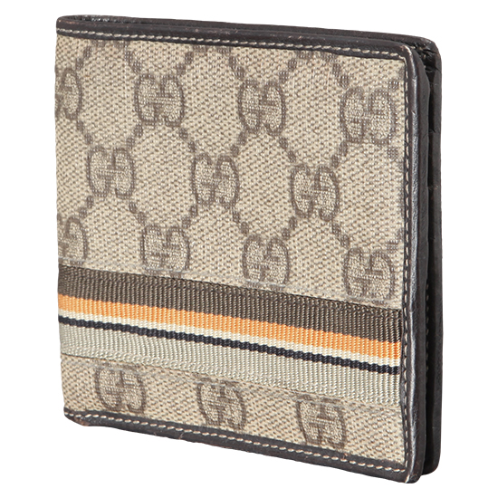 GUCCI(USED) 구찌  GG로고 PVC 반지갑