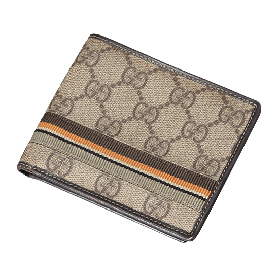 GUCCI(USED) 구찌  GG로고 PVC 반지갑