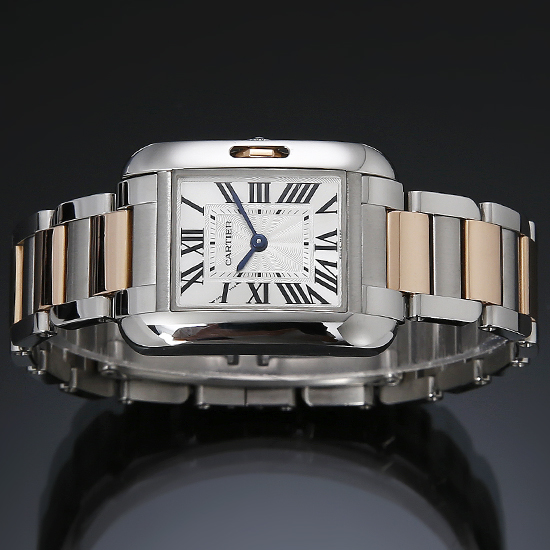 CARTIER(USED) 탱크 앙글레즈 콤비 스몰