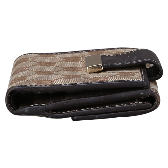GUCCI(USED) 구찌 GG로고 패브릭 반지갑