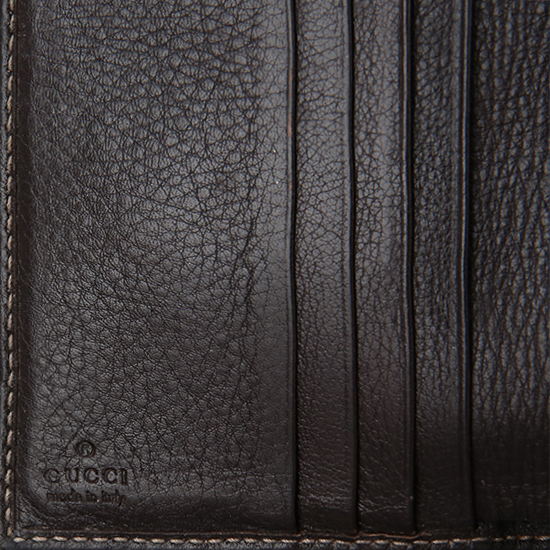 GUCCI(USED) 구찌 GG로고 패브릭 반지갑