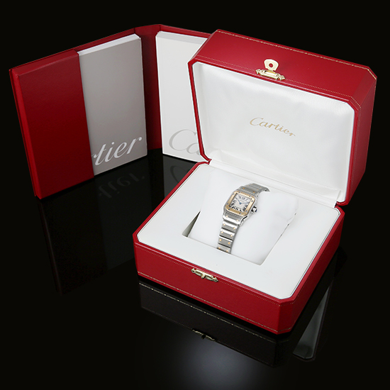 CARTIER(USED) 산토스 갈베 콤비 스몰