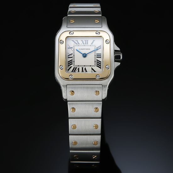 CARTIER(USED) 산토스 갈베 콤비 스몰