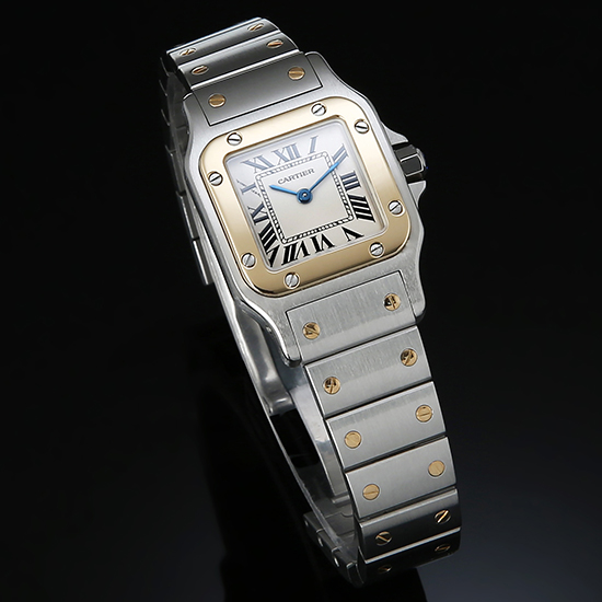 CARTIER(USED) 산토스 갈베 콤비 스몰