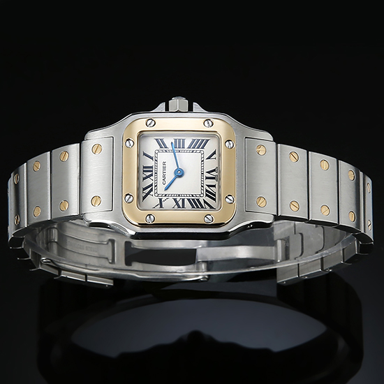 CARTIER(USED) 산토스 갈베 콤비 스몰