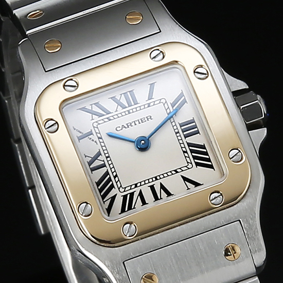 CARTIER(USED) 산토스 갈베 콤비 스몰