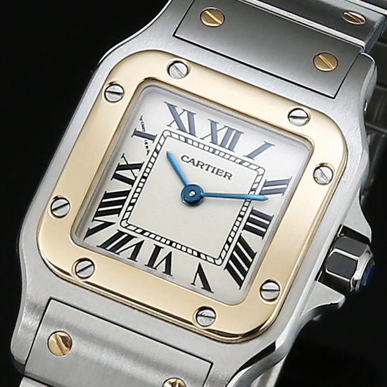 CARTIER(USED) 산토스 갈베 콤비 스몰