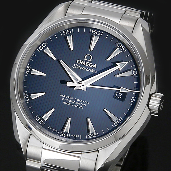 OMEGA(USED)씨마스터 아쿠아테라 마스터 코엑셜