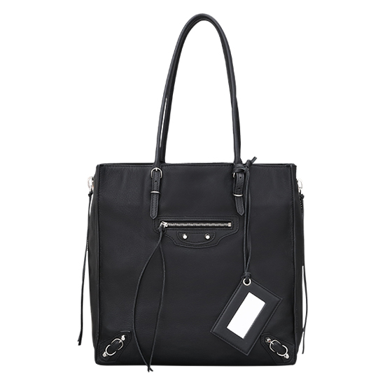 BALENCIAGA(USED)파피에르 사이드 짚업 토트백