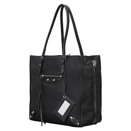 BALENCIAGA(USED)파피에르 사이드 짚업 토트백