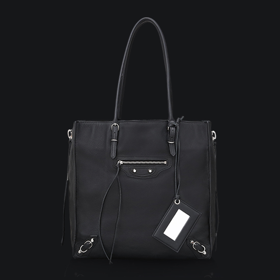 BALENCIAGA(USED)파피에르 사이드 짚업 토트백