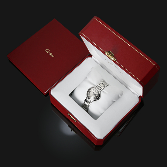 CARTIER(USED) 발롱블루 스틸 28