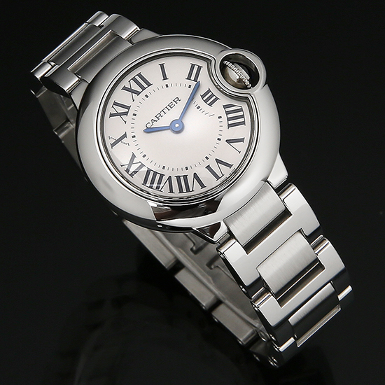 CARTIER(USED) 발롱블루 스틸 28