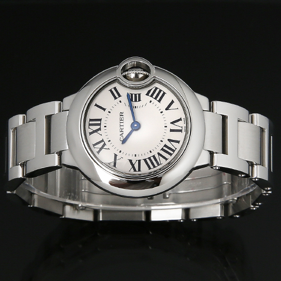 CARTIER(USED) 발롱블루 스틸 28