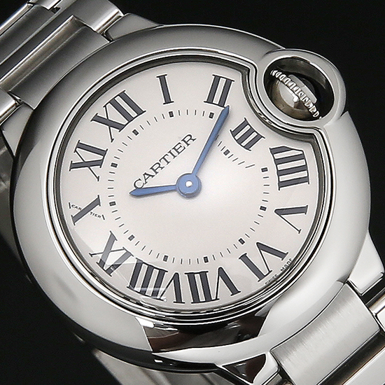CARTIER(USED) 발롱블루 스틸 28