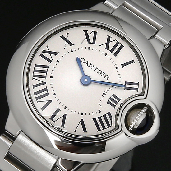 CARTIER(USED) 발롱블루 스틸 28