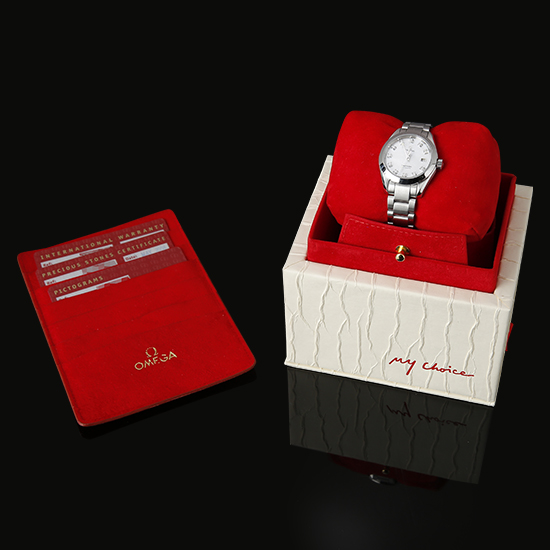 OMEGA(USED) 씨마스터 아쿠아테라 자개