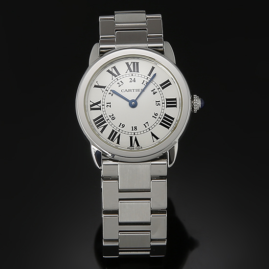 CARTIER(USED) 롱드솔로 스틸 스몰