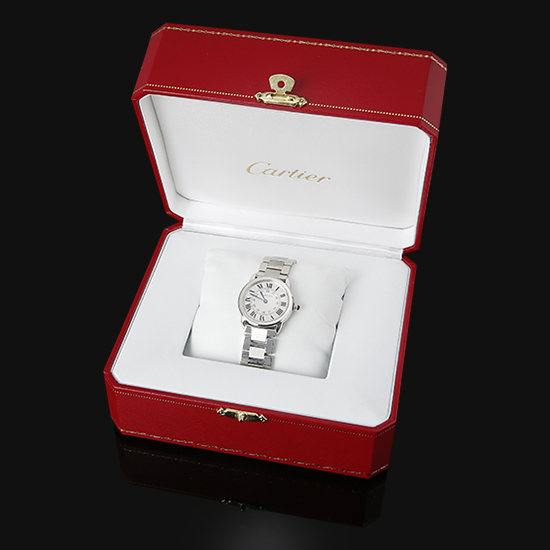 CARTIER(USED) 롱드솔로 스틸 스몰