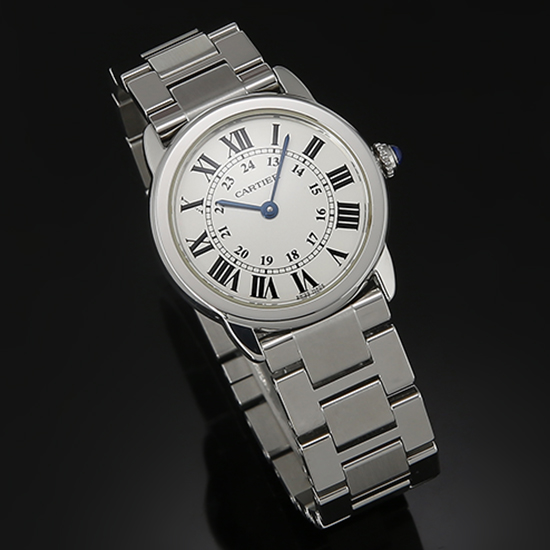 CARTIER(USED) 롱드솔로 스틸 스몰
