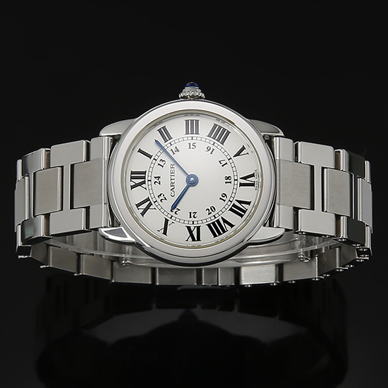 CARTIER(USED) 롱드솔로 스틸 스몰