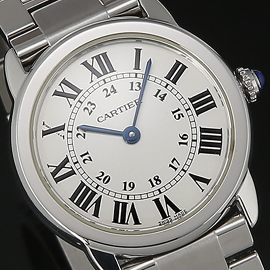 CARTIER(USED) 롱드솔로 스틸 스몰