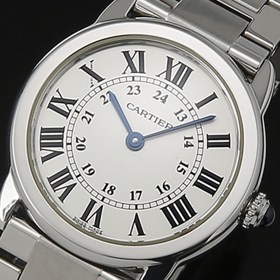 CARTIER(USED) 롱드솔로 스틸 스몰