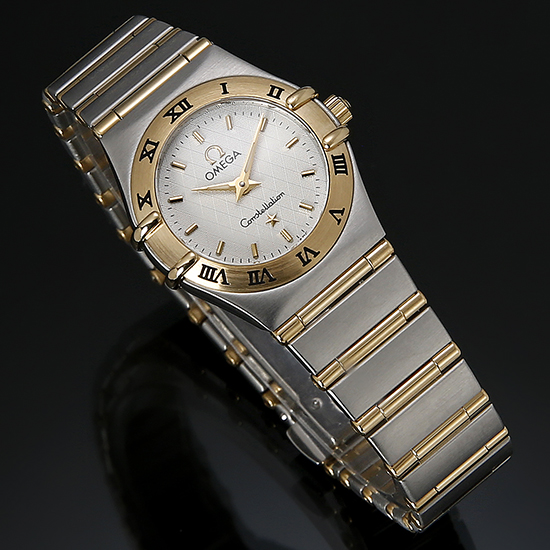 OMEGA(USED) 컨스틸레이션 콤비 풀바