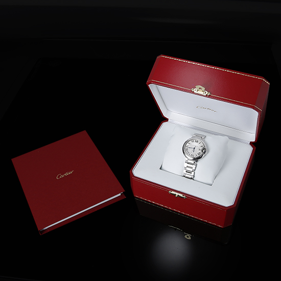 CARTIER(USED) 발롱블루 스틸 33 오토