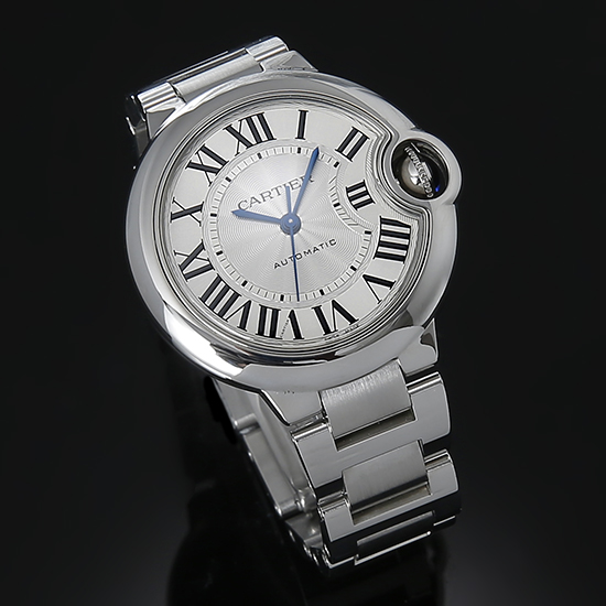 CARTIER(USED) 발롱블루 스틸 33 오토