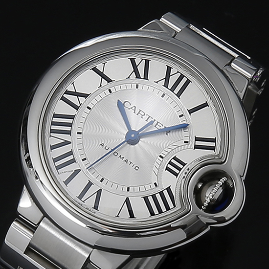 CARTIER(USED) 발롱블루 스틸 33 오토