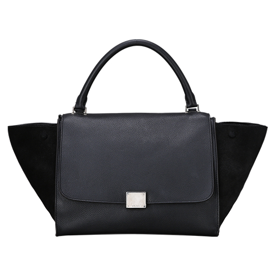 CELINE(USED)트라페제 블랙 토트백