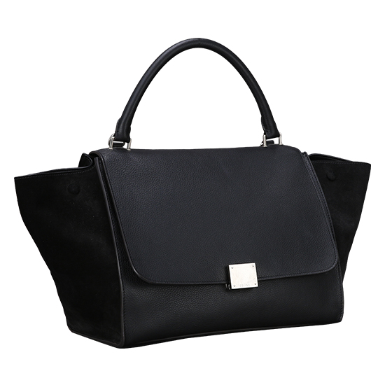 CELINE(USED)트라페제 블랙 토트백