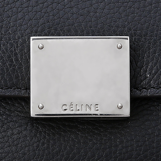 CELINE(USED)트라페제 블랙 토트백