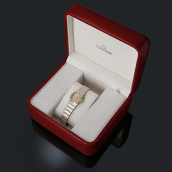 OMEGA(USED) 컨스틸레이션 콤비 풀바